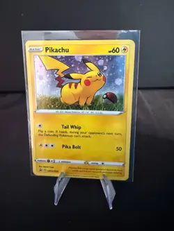 Pokemon Pikachu SWSH039 Black Star Promo Sword & Shield 2020 - Image 1