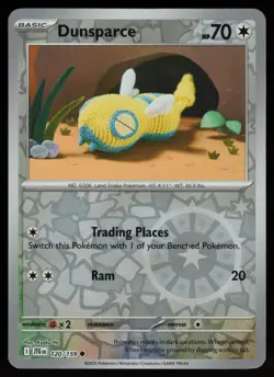 DUNSPARCE 120/159 COMMON JOURNEY TOGETHER POKEMON REVERSE HOLO NM/M - Image 1