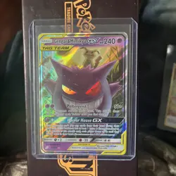 Pokemon TCG Gengar & Mimikyu GX Holo Ultra Rare #53 - Image 1