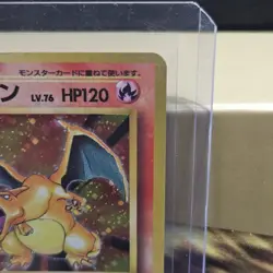 1 Pokemon TCG Charizard Base Set No. 006 Japanese Holo Rare - Image 3