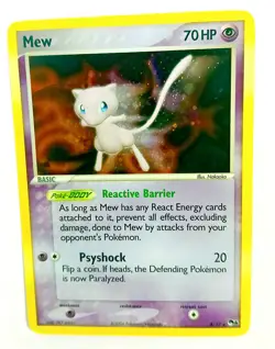Mew 4/17 Pokemon TCG POP Series 4 2006 Holo Foil Rare - Lightly Played - Image 1