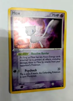 Mew 4/17 Pokemon TCG POP Series 4 2006 Holo Foil Rare - Lightly Played - Image 3