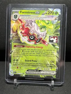 Forretress ex 005/193 Stamped Promo Pokemon 2023 Prize Pack Series 5 NM - Image 1