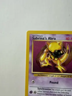 Pokemon Sabrina's Abra Wotc Promo Card 19/53 Basic English 2000 | NM - Image 3