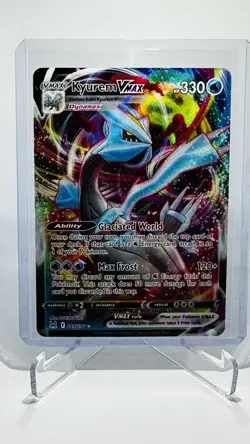 Pokemon Kyurem VMAX Ultra Rare Holo 049/196 Swsh11 Lost Origin English Card - Image 1