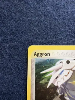 Pokemon Aggron 1/109 Ruby and Sapphire Holo E-Reader HP - Image 3