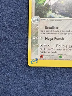 Pokemon Aggron 1/109 Ruby and Sapphire Holo E-Reader HP - Image 5