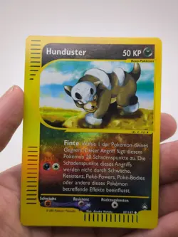 Houndour - 87/147 - Pokemon Aquapolis Reverse Holo Rare Card GERMAN - Image 1