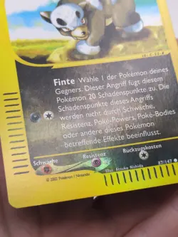 Houndour - 87/147 - Pokemon Aquapolis Reverse Holo Rare Card GERMAN - Image 2