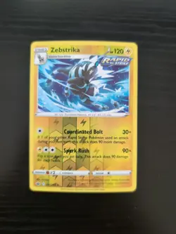 2021 Pokemon Zebstrika 051/198 Chilling Reign Reverse Holo - Image 1
