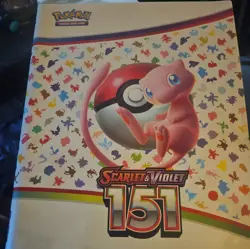 Pokemon TCG S&V 151 Binder Only - Image 1