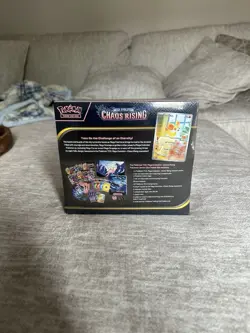 Pokemon Center Chaos Rising Elite Trainer Box Factory Sealed English ETB In Hand - Image 2