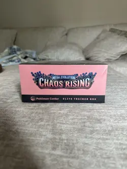 Pokemon Center Chaos Rising Elite Trainer Box Factory Sealed English ETB In Hand - Image 3