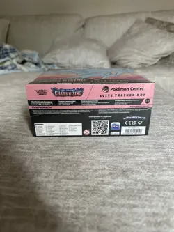 Pokemon Center Chaos Rising Elite Trainer Box Factory Sealed English ETB In Hand - Image 4