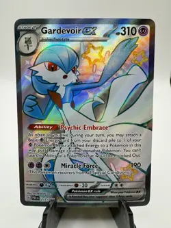 Gardevoir ex 217/091 Shiny Ultra Rare Paldean Fates Pokemon Near Mint - Image 1