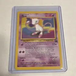 Wizards of the Coast Pokemon Mew Wotc Promo 08/53 Holo Promo 50HP Basic English - Image 1