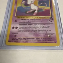 Wizards of the Coast Pokemon Mew Wotc Promo 08/53 Holo Promo 50HP Basic English - Image 2