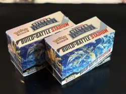2x Pokemon TCG Sword & Shield - Silver Tempest Build and Battle Stadium - SEALED - Image 1