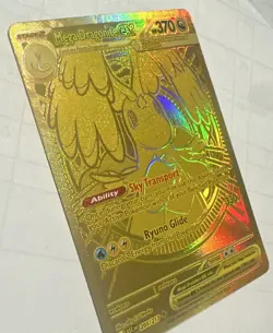 Pokemon Mega Dragonite EX ASC 295/217 Secret Rare Holo Full Art 370 HP English - Image 2