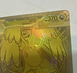 Pokemon Mega Dragonite EX ASC 295/217 Secret Rare Holo Full Art 370 HP English - Image 4