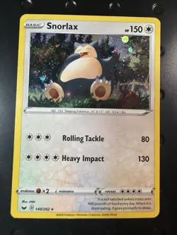 Snorlax - (Cosmos Holo) 140/202 Blister Exclusives Holo - Pokemon Card - Image 1
