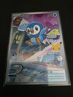 Pokemon Piplup - First Partners Promo #42 - Image 1