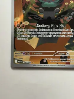 Pokemon Marshadow Illustration Rare ME01: Mega Evolution 146/132 (NM) - Image 4