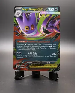 👻 Mega Gengar EX 056/094 💜 Ultra Rare | Mega Evolution | NM Pokemon TCG - Image 1