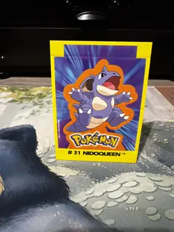 2000 Pokemon Navarrete Kanto Peru Buildable Card Nidoqueen #31 Vintage US Seller - Image 1