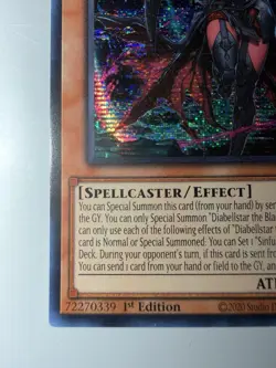 Yu-Gi-Oh - Diabellstar The Black Witch MP24-EN109 Secret Rare - Image 2