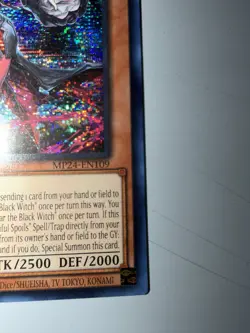 Yu-Gi-Oh - Diabellstar The Black Witch MP24-EN109 Secret Rare - Image 3