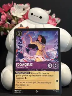 Disney Lorcana - Pocahontas, Following the Wind - Winterspell - NM - Image 1