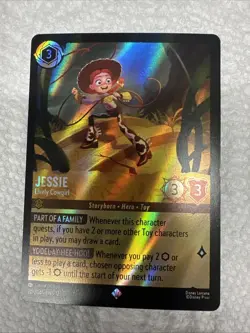 #20 Jessie - Lively Cowgirl - Super Rare -2026 Lorcana Wilds Unknown - Image 1