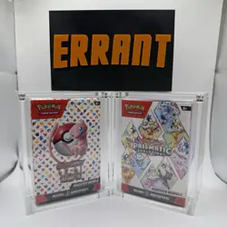 Pokemon Magnetic Booster Bundle Acrylic Case! Pokemon Card Protective Display! - Image 1