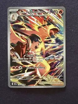 Pokemon TCG Destined Rivals Ethan's Typhlosion Card #190/182 - Image 1