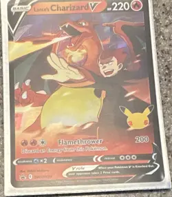 Pokemon Lance's Charizard V Promo Holo SWSH133 Sword & Shield Pokemon TCG Card - Image 1