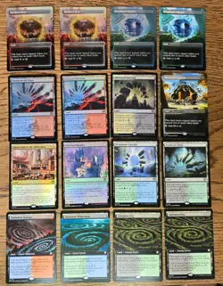 Secrets Of Strixhaven Rare Land Bundle X16 Cards MTG - 3x Foil Portal Lands NM - Image 1
