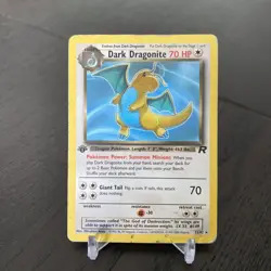 Pokemon Dark Dragonite TCG 1st Edition Non-Holo Card 22/82 - Image 1