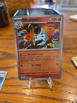 Volcarona (Reverse Holo) - 016/086 - Black Bolt - NM/M - Pokemon - English - Image 1