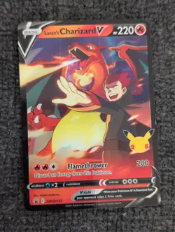 Lance's Charizard V SWSH133 SWSH: Sword & Shield Promo Cards Holo - Image 1
