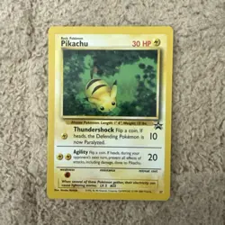 Pikachu - 27 - Pokemon Wizards Black Star Promo Card NM - Image 1