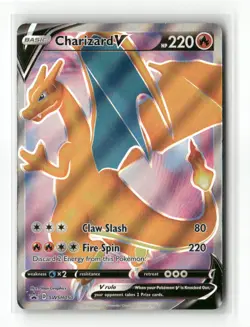 SWSH: Sword & Shield Promo Cards #SWSH050 Charizard V Lightly Played (LP) - Image 1