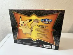 Pokemon TCG: Shining Fates Pikachu V Collection Box: NEW FACTORY SEALED - Image 2