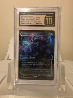 magic the gathering clarion conqueror ghostfire cgc pristine 10 - Image 1