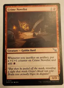 Crime Novelist Murders at Karlov Manor Regular Uncommon NM+ - Image 1