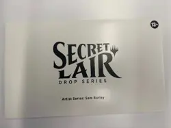 MTG Secret Lair: Artist Series: Sam Burley (NIB) - Image 1