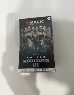 MTG Modern Horizons 3 Commander Deck – Tricky Terrain Sealed Magic the Gathering - Image 1