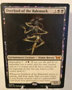 Overlord of the Balemurk MTG Duskmourn: House of Horror Regular - Image 1