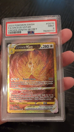 ARCEUS VSTAR - PSA MINT 9 - 2023 POKEMON SWSH CROWN ZENITH SECRET - #GG70 - Image 2