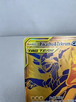2021 Pokemon TCG Pikachu & Zekrom GX Tag Team SM248 Promo Sun & Moon Near mint - Image 4